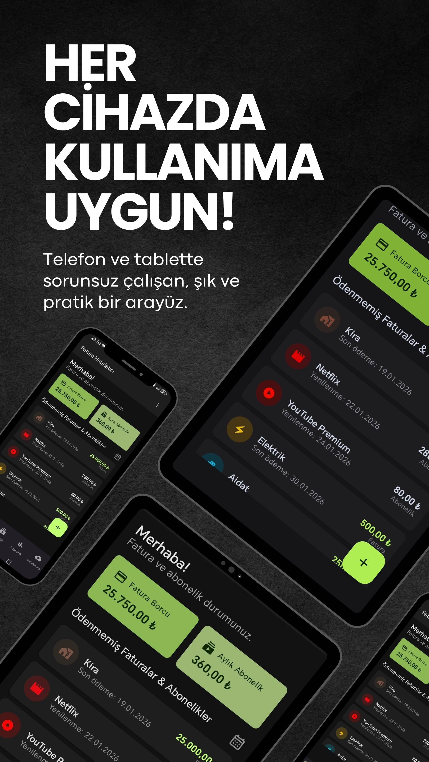Fatura Hatırlatıcı